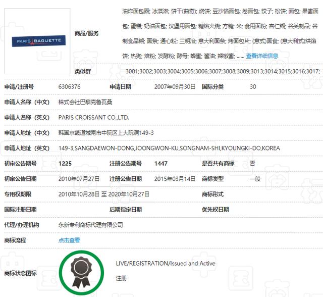 韓國企業“巴黎系”商標不允注冊，英文商標或將無效，須考慮法律