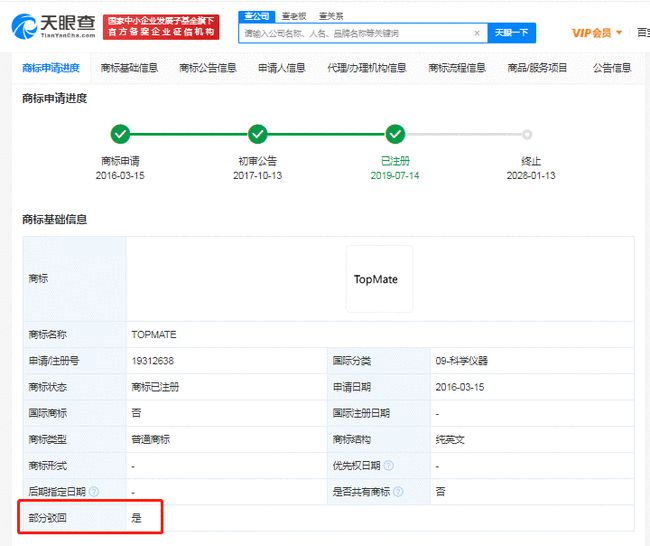一公司申請注冊“TopMate”商標，華為維權獲法院支持